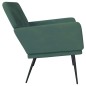 vidaXL Panca Verde Scuro 108x79x79 cm in Velluto vidaXL Panca Verde Scuro 108x79x79 cm in Velluto