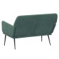 vidaXL Panca Verde Scuro 108x79x79 cm in Velluto vidaXL Panca Verde Scuro 108x79x79 cm in Velluto