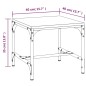 Tavolino da Salotto Rovere Marrone 40x40x35cm Legno Multistrato Tavolino da Salotto Rovere Marrone 40x40x35cm Legno Multistrato