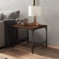 Tavolino da Salotto Rovere Marrone 50x50x35 cm in Multistrato Tavolino da Salotto Rovere Marrone 50x50x35 cm in Multistrato