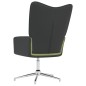 vidaXL Poltrona Relax Verde Chiaro in Velluto e PVC vidaXL Poltrona Relax Verde Chiaro in Velluto e PVC