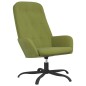 vidaXL Sedia Relax Verde Chiaro in Velluto