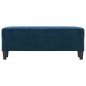 vidaXL Panca Blu 100x35x41 cm in Velluto vidaXL Panca Blu 100x35x41 cm in Velluto