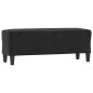 vidaXL Panca Nero 100x35x41 cm in Velluto vidaXL Panca Nero 100x35x41 cm in Velluto