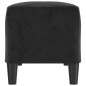 vidaXL Panca Nero 100x35x41 cm in Velluto vidaXL Panca Nero 100x35x41 cm in Velluto