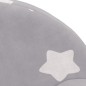 vidaXL Divano per Bambini 2 Posti Grigio Chiaro Stelle Morbido Peluche vidaXL Divano per Bambini 2 Posti Grigio Chiaro Stelle Morbido Peluche