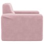 vidaXL Divano per Bambini Rosa in Morbido Peluche vidaXL Divano per Bambini Rosa in Morbido Peluche