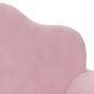 vidaXL Divano per Bambini 2 Posti Rosa in Morbido Peluche vidaXL Divano per Bambini 2 Posti Rosa in Morbido Peluche
