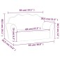 vidaXL Divano per Bambini 2 Posti Rosa in Morbido Peluche vidaXL Divano per Bambini 2 Posti Rosa in Morbido Peluche