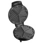 Tristar Piastra per Waffle WF-1160700W 5 Waffle Nero e Argento Tristar Piastra per Waffle WF-1160700W 5 Waffle Nero e Argento