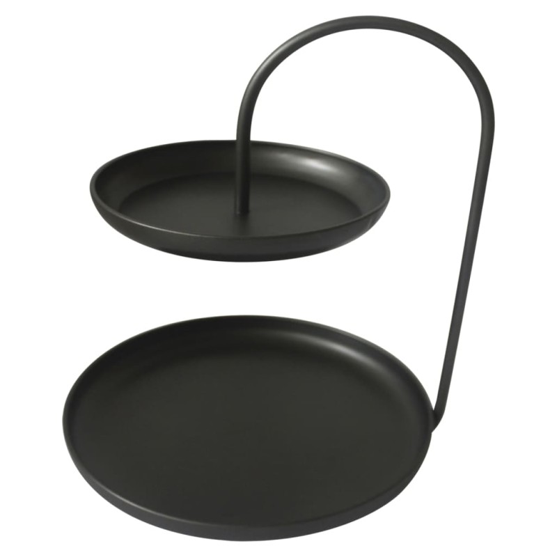 Lesli Living Etagere Julie a 2 Ripiani 31x30x40 cm Nera Lesli Living Etagere Julie a 2 Ripiani 31x30x40 cm Nera