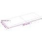 vidaXL Piano Bagno 160x60x4 cm in Legno Massello Non Trattato