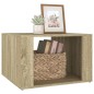 Comodino Rovere Sonoma 57x55x36 cm in Legno Multistrato Comodino Rovere Sonoma 57x55x36 cm in Legno Multistrato