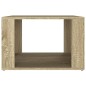 Comodino Rovere Sonoma 57x55x36 cm in Legno Multistrato Comodino Rovere Sonoma 57x55x36 cm in Legno Multistrato