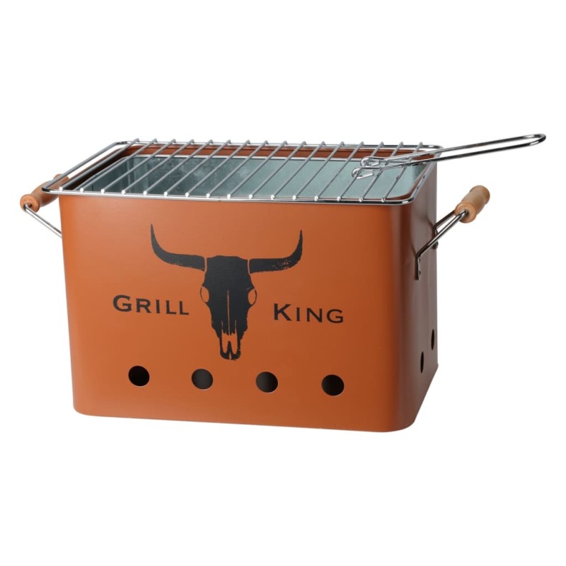 ProGarden Griglia Rettangolare per Barbecue Arancione Opaco ProGarden Griglia Rettangolare per Barbecue Arancione Opaco