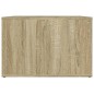 Comodino Rovere Sonoma 57x55x36 cm in Legno Multistrato Comodino Rovere Sonoma 57x55x36 cm in Legno Multistrato