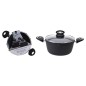 Excellent Houseware Casseruola con Coperchio 24cm Alluminio Forgiato Excellent Houseware Casseruola con Coperchio 24cm Alluminio Forgiato
