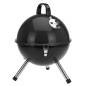 ProGarden Griglia Barbecue a Sfera 31 cm Nera ProGarden Griglia Barbecue a Sfera 31 cm Nera