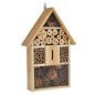 HI Casetta Nidificazione per Insetti in Legno Naturale 31x10x48 cm HI Casetta Nidificazione per Insetti in Legno Naturale 31x10x48 cm