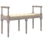 vidaXL Panca Beige 110x40x70 cm Color Lino vidaXL Panca Beige 110x40x70 cm Color Lino