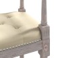 vidaXL Panca Beige 110x40x70 cm Color Lino vidaXL Panca Beige 110x40x70 cm Color Lino