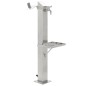 vidaXL Fontanella a Colonna in Acciaio Inossidabile Quadrata 95 cm vidaXL Fontanella a Colonna in Acciaio Inossidabile Quadrata 95 cm