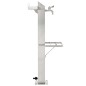 vidaXL Fontanella a Colonna in Acciaio Inossidabile Quadrata 95 cm vidaXL Fontanella a Colonna in Acciaio Inossidabile Quadrata 95 cm