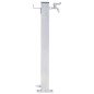 vidaXL Colonna d'Acqua da Giardino 60 cm Acciaio Inox Quadrato vidaXL Colonna d'Acqua da Giardino 60 cm Acciaio Inox Quadrato