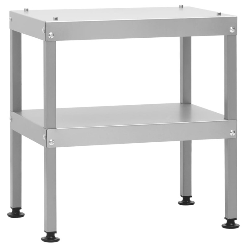 vidaXL Tavolo per Forno Affumicatore 40x28x44,5 cm in Acciaio Zincato vidaXL Tavolo per Forno Affumicatore 40x28x44,5 cm in Acciaio Zincato