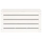 vidaXL Contenitore Portaoggetti Bianco 59,5x36,5x33cm Massello di Pino vidaXL Contenitore Portaoggetti Bianco 59,5x36,5x33cm Massello di Pino