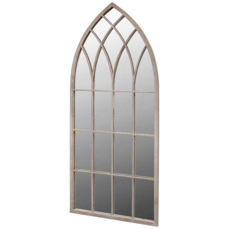 vidaXL Specchio da Giardino Gotico con Arcata 50x115cm Interni Esterni vidaXL Specchio da Giardino Gotico con Arcata 50x115cm Interni Esterni