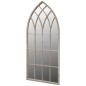 vidaXL Specchio da Giardino Gotico con Arcata 50x115cm Interni Esterni vidaXL Specchio da Giardino Gotico con Arcata 50x115cm Interni Esterni