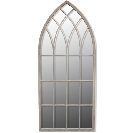 vidaXL Specchio da Giardino Gotico con Arcata 50x115cm Interni Esterni