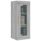 Armadietto Pensile a Parete Grigio Sonoma 34,5x34x90 cm Armadietto Pensile a Parete Grigio Sonoma 34,5x34x90 cm