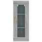 Armadietto Pensile a Parete Grigio Sonoma 34,5x34x90 cm Armadietto Pensile a Parete Grigio Sonoma 34,5x34x90 cm
