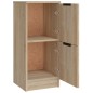 Credenze 3 pz Rovere Sonoma in Legno Multistrato Credenze 3 pz Rovere Sonoma in Legno Multistrato