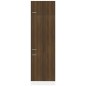 Armadio per Frigo Rovere Marrone 60x57x207 cm Legno Multistrato Armadio per Frigo Rovere Marrone 60x57x207 cm Legno Multistrato