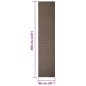 vidaXL Tappeto in Sisal per Tiragraffi Marrone 66x300 cm vidaXL Tappeto in Sisal per Tiragraffi Marrone 66x300 cm