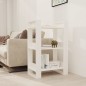 Libreria/Divisorio Bianco 60x35x91 cm in Legno Massello di Pino Libreria/Divisorio Bianco 60x35x91 cm in Legno Massello di Pino