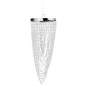 vidaXL Lampadario Sospeso in Cristallo 22 x 58 cm vidaXL Lampadario Sospeso in Cristallo 22 x 58 cm