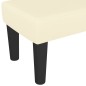 Panca Crema 100x30x30 cm in Similpelle Panca Crema 100x30x30 cm in Similpelle