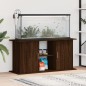 vidaXL Supporto Acquario 121x41x58 cm Legno Multistrato Rovere Marrone vidaXL Supporto Acquario 121x41x58 cm Legno Multistrato Rovere Marrone