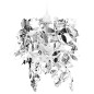 vidaXL Lampadario da Soffitto Foglie e Paillette 21,5 x 30 cm Argento vidaXL Lampadario da Soffitto Foglie e Paillette 21,5 x 30 cm Argento