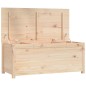vidaXL Contenitore Portaoggetti 110x50x45,5 cm Legno Massello Pino