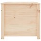 vidaXL Contenitore Portaoggetti 110x50x45,5 cm Legno Massello Pino