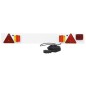 vidaXL Luce Rimorchio Rosso 115x6x14 cm 12V Lampadina LED vidaXL Luce Rimorchio Rosso 115x6x14 cm 12V Lampadina LED