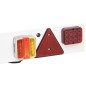 vidaXL Luce Rimorchio Rosso 115x6x14 cm 12V Lampadina LED vidaXL Luce Rimorchio Rosso 115x6x14 cm 12V Lampadina LED