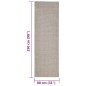 Tappeto in Sisal Naturale 80x250 cm Sabbia Tappeto in Sisal Naturale 80x250 cm Sabbia