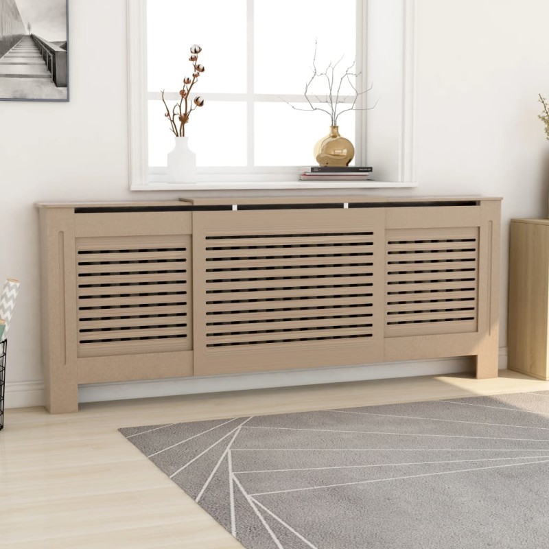 vidaXL Copertura per Radiatore in MDF 205 cm vidaXL Copertura per Radiatore in MDF 205 cm