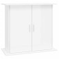 vidaXL Supporto Acquario 81x36x73cm in Legno Multistrato Bianco Lucido vidaXL Supporto Acquario 81x36x73cm in Legno Multistrato Bianco Lucido